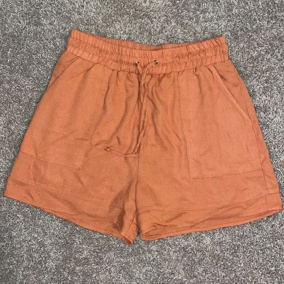 Cute orange shorts on sale